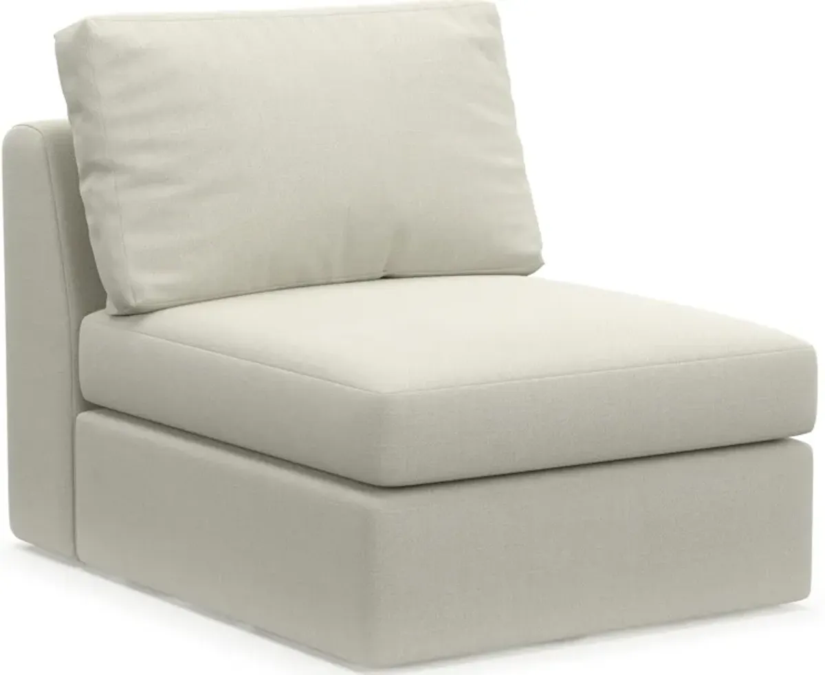 Collin Foam Comfort Armless Chair - Anders Ivory