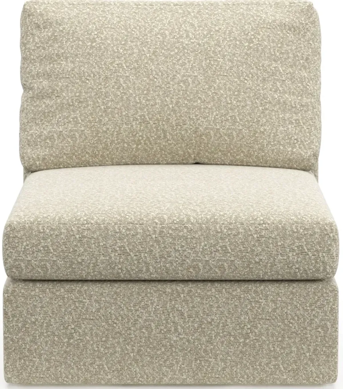 Collin Foam Comfort Armless Chair - Bloke Cotton