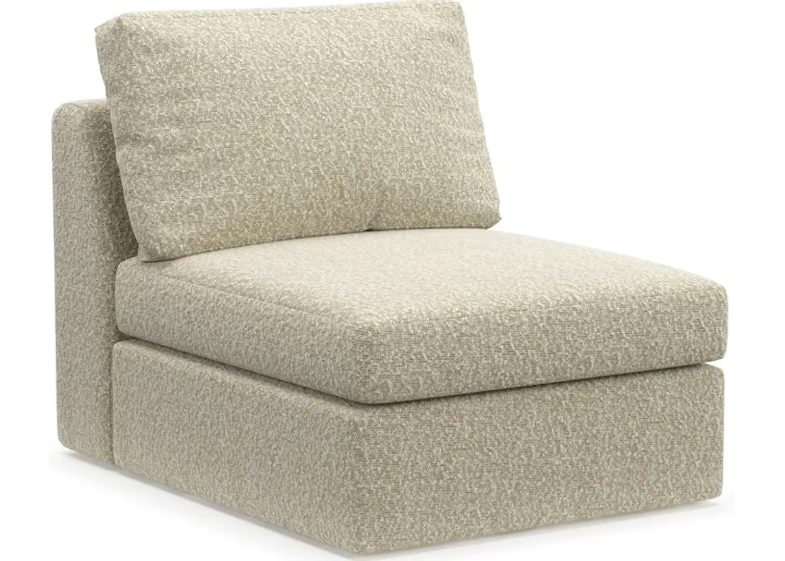 Collin Foam Comfort Armless Chair - Bloke Cotton