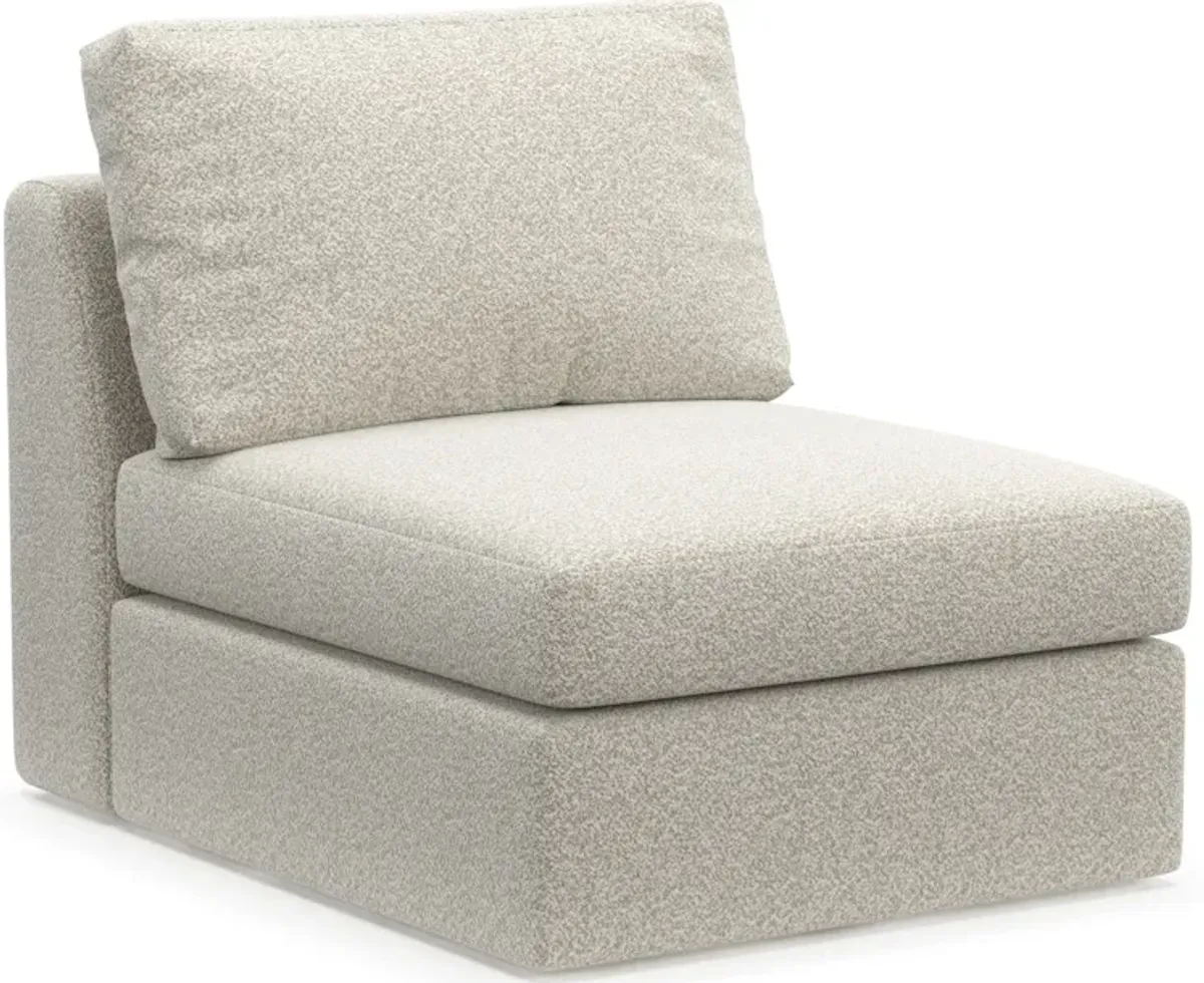 Collin Foam Comfort Armless Chair - Muse Stone