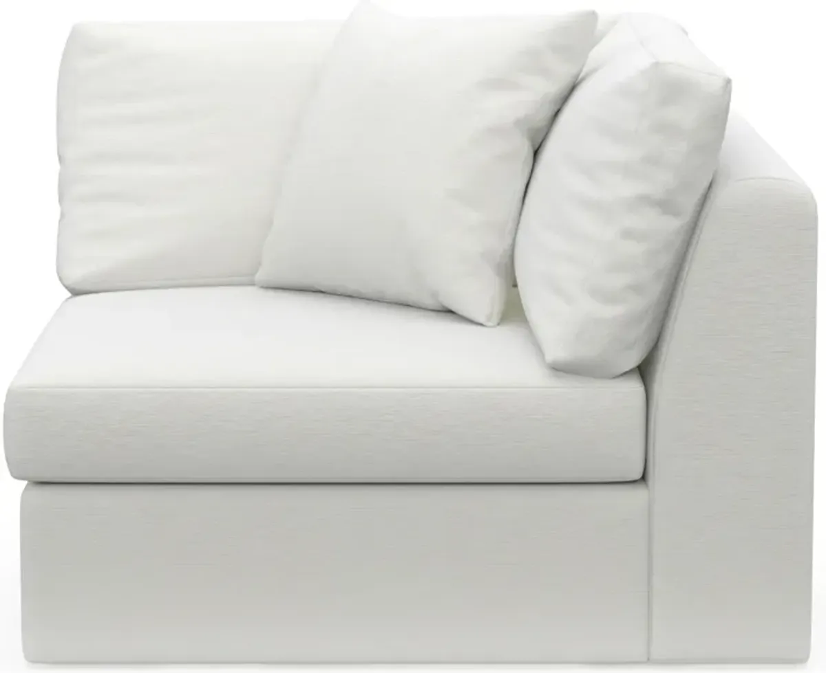 Collin Foam Comfort Corner Chair - Contessa Vanilla