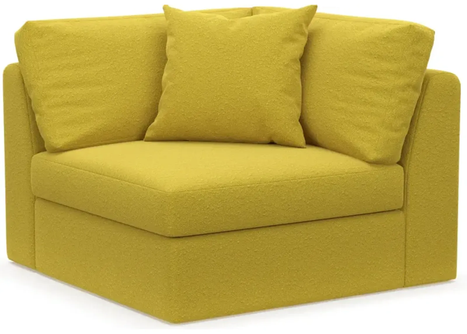 Collin Foam Comfort Corner Chair - Bloke Goldenrod