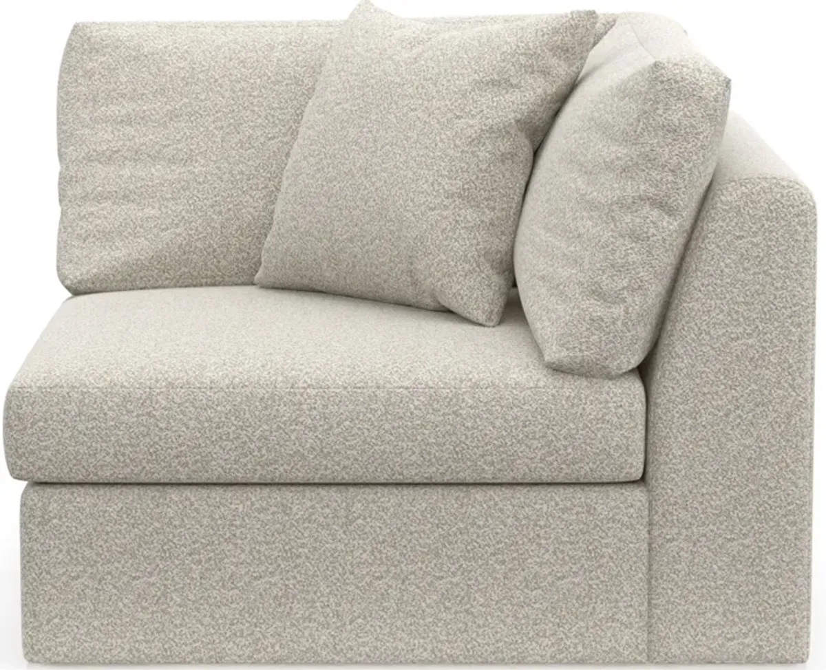 Collin Foam Comfort Corner Chair - Muse Stone