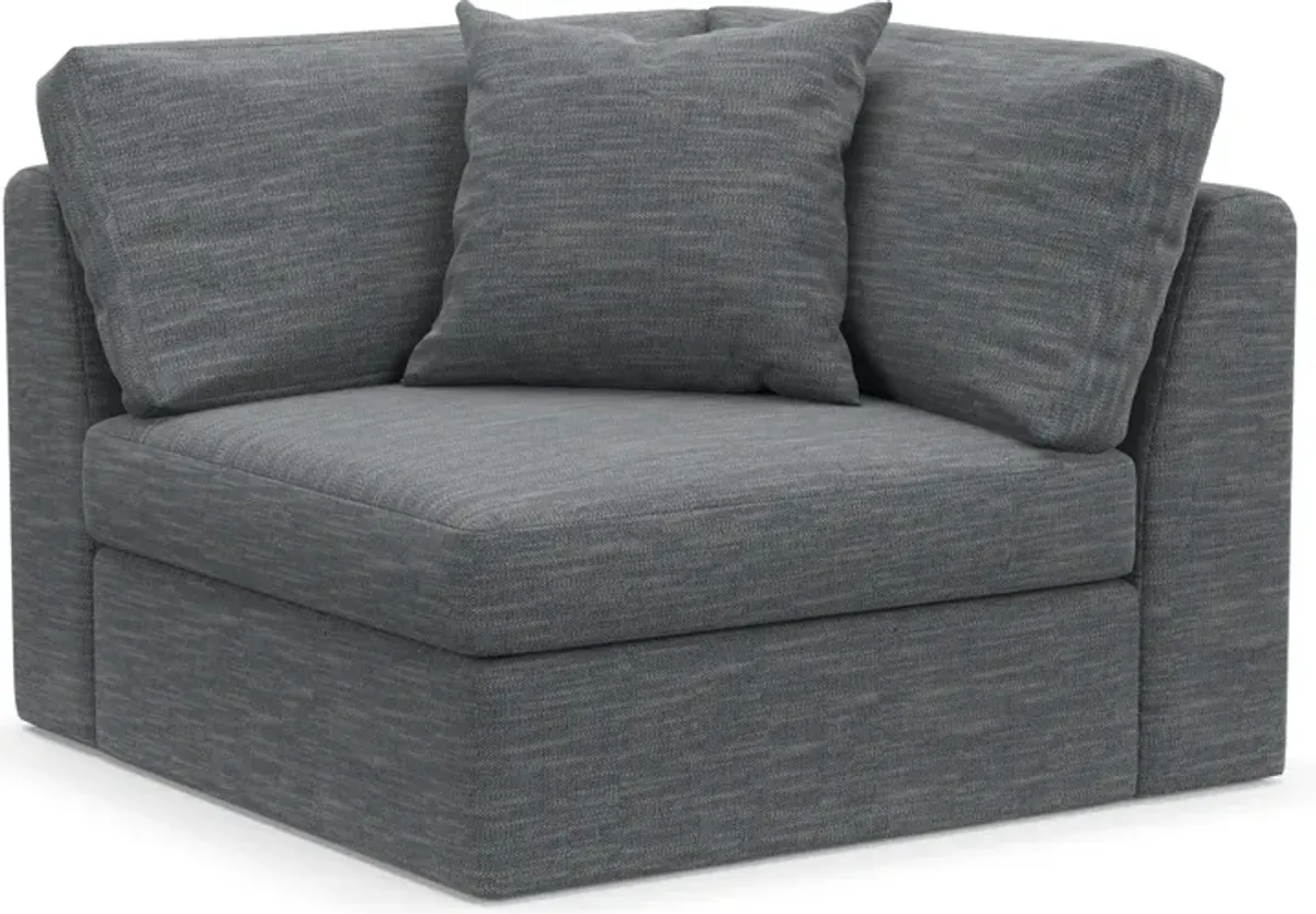 Collin Hybrid Comfort Corner Chair - Dudley Indigo