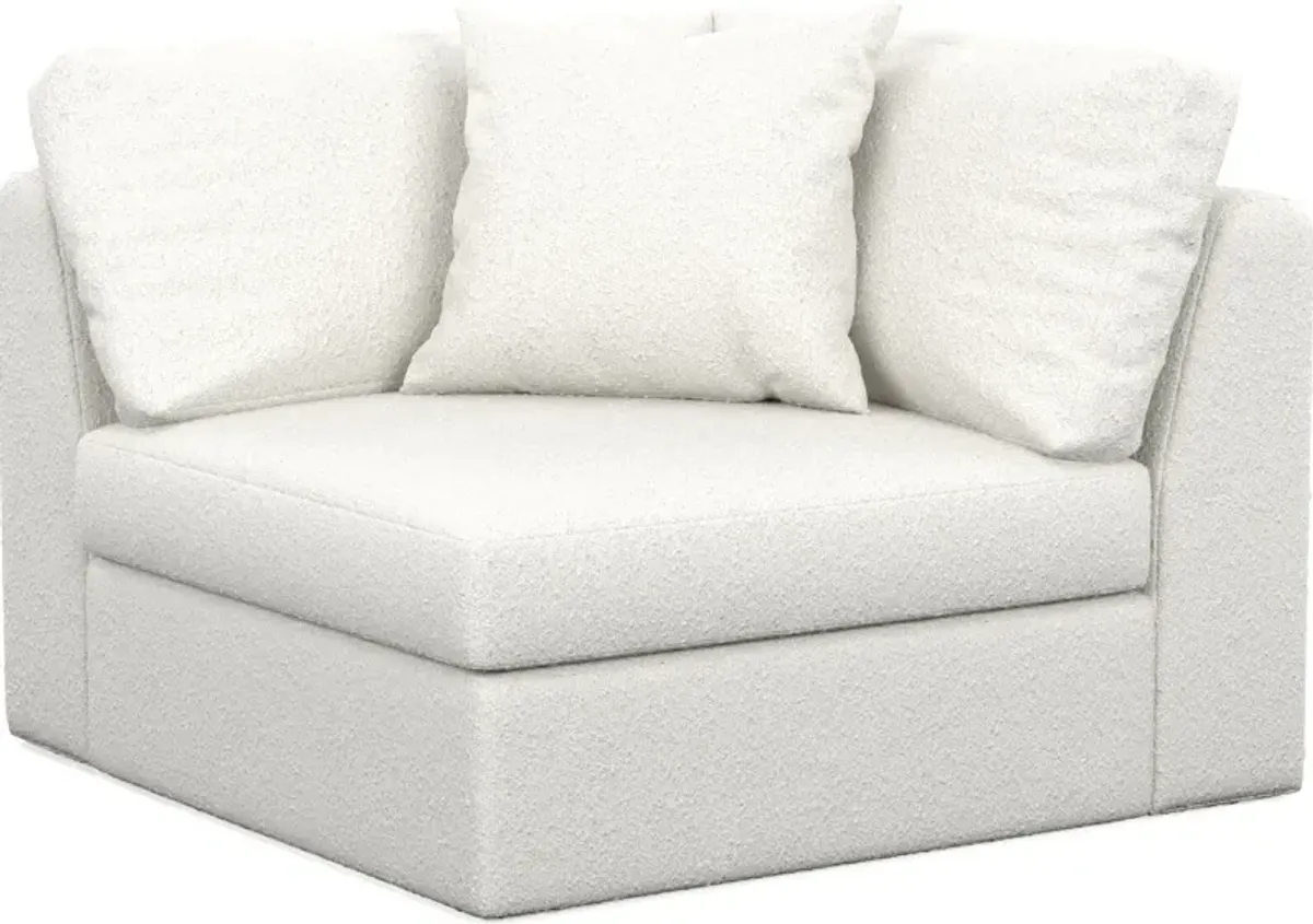 Collin Hybrid Comfort Corner Chair - Bloke Snow