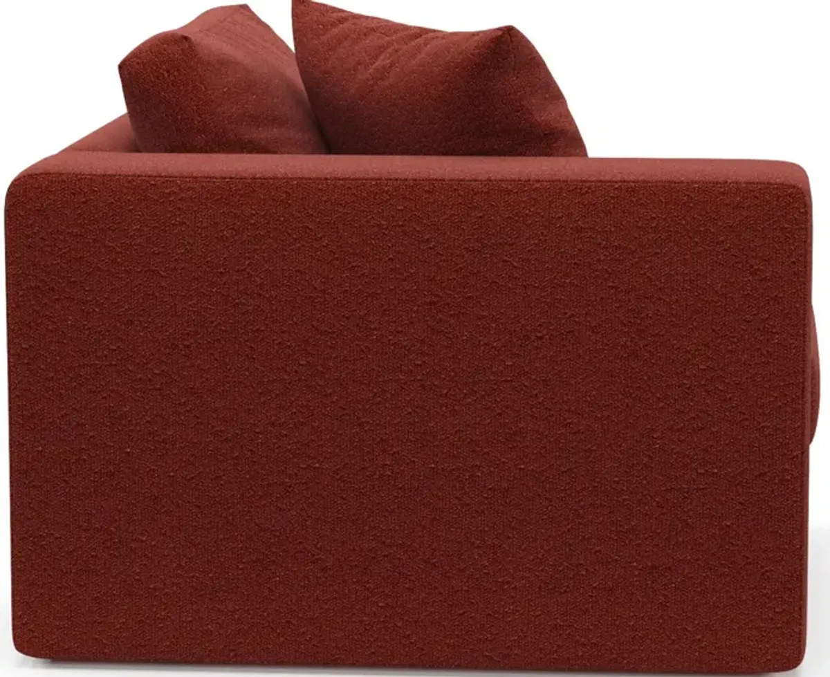 Collin Foam Comfort Left-Facing Chair - Bloke Brick