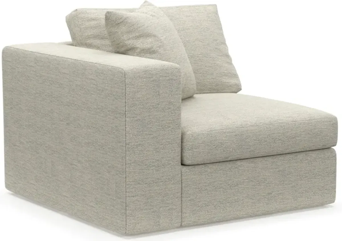 Collin Hybrid Comfort Left-Facing Chair - Merino Chalk