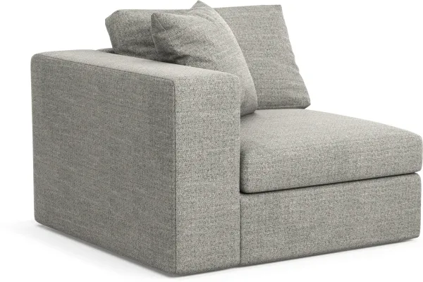 Collin Hybrid Comfort Left-Facing Chair - Pandora Pepper