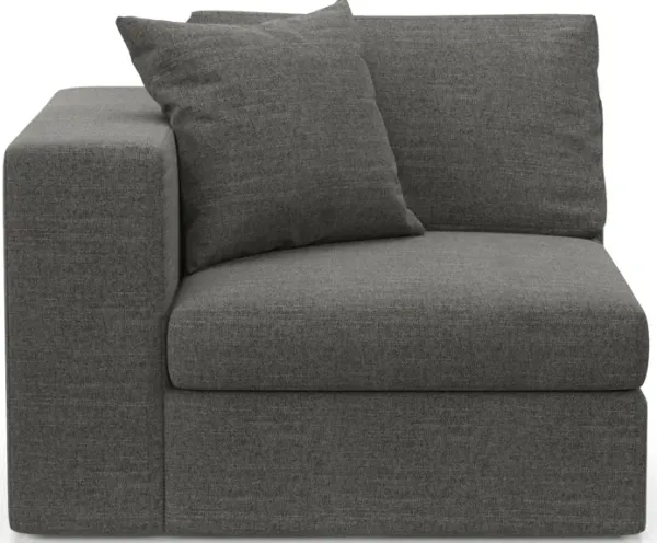 Collin Hybrid Comfort Left-Facing Chair - Curious Charcoal
