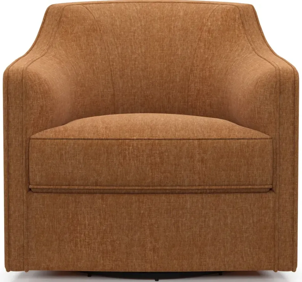 Tegan Accent Swivel Chair - Contessa Ginger