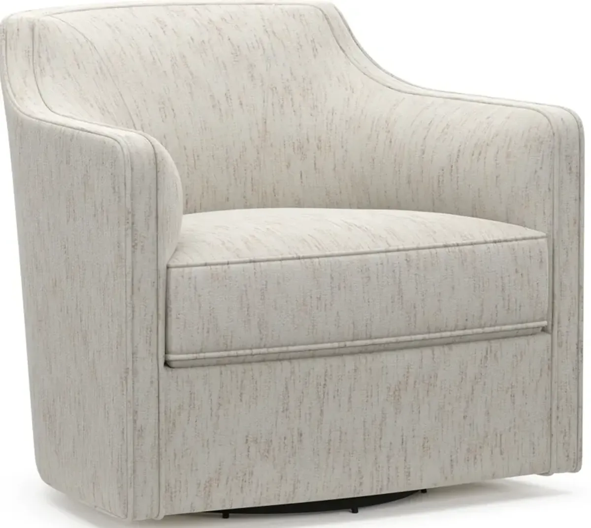 Tegan Accent Swivel Chair - P.T. Cream