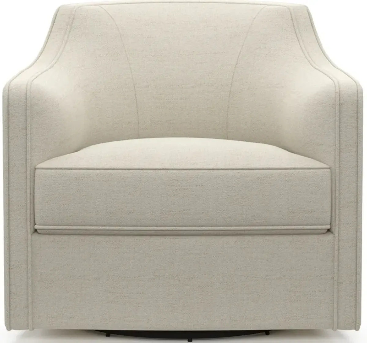 Tegan Accent Swivel Chair - Curious Pearl