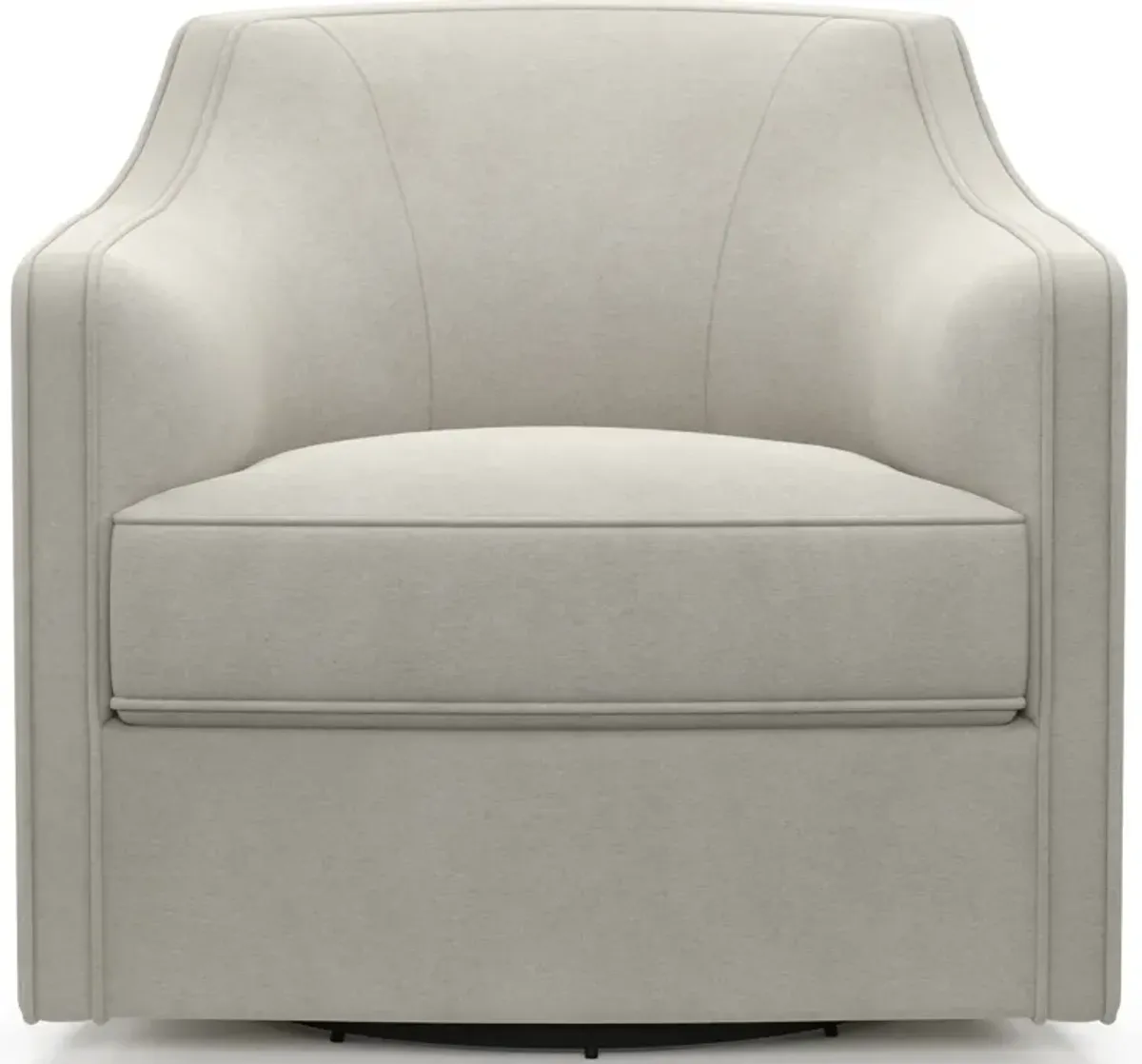 Tegan Accent Swivel Chair - Laurent Beach