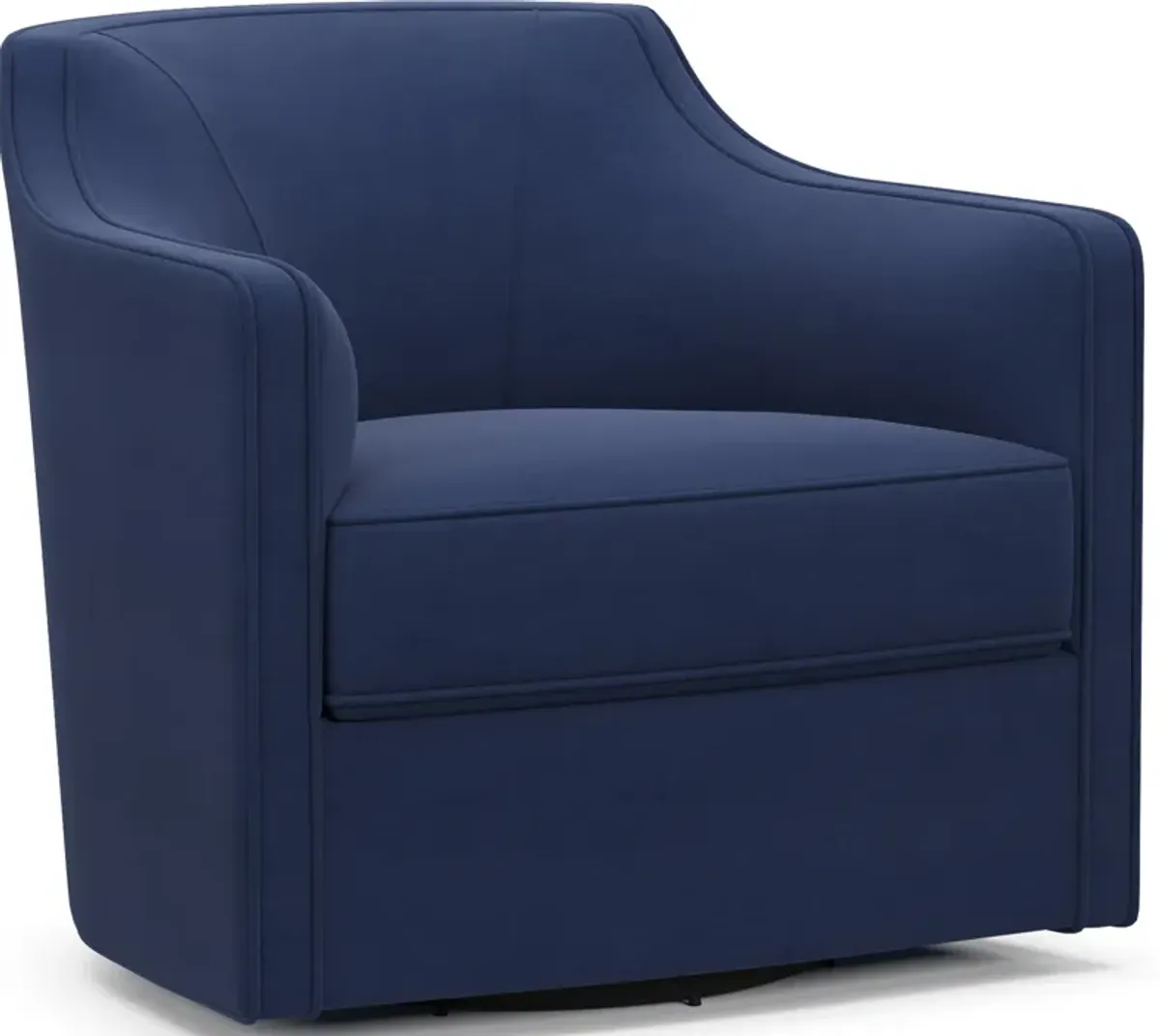 Tegan Accent Swivel Chair - Abington Indigo