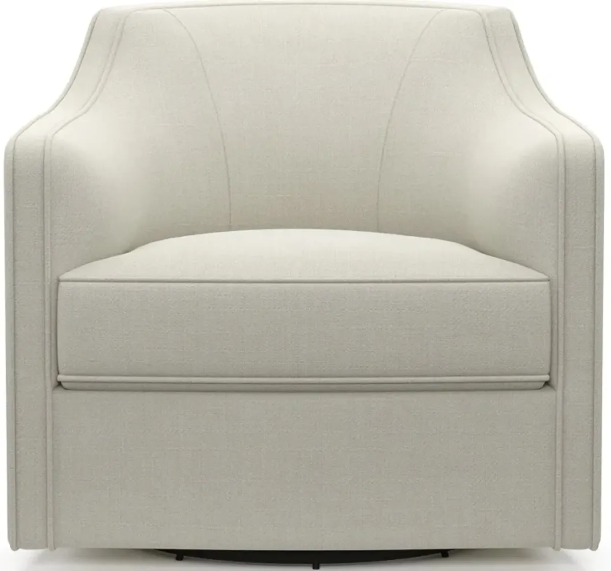 Tegan Accent Swivel Chair - Anders Ivory