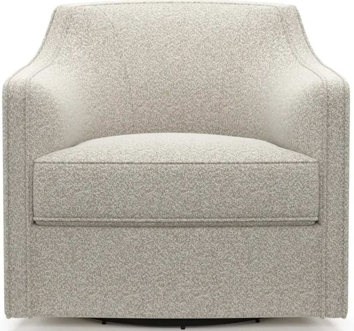 Tegan Accent Swivel Chair - Muse Stone