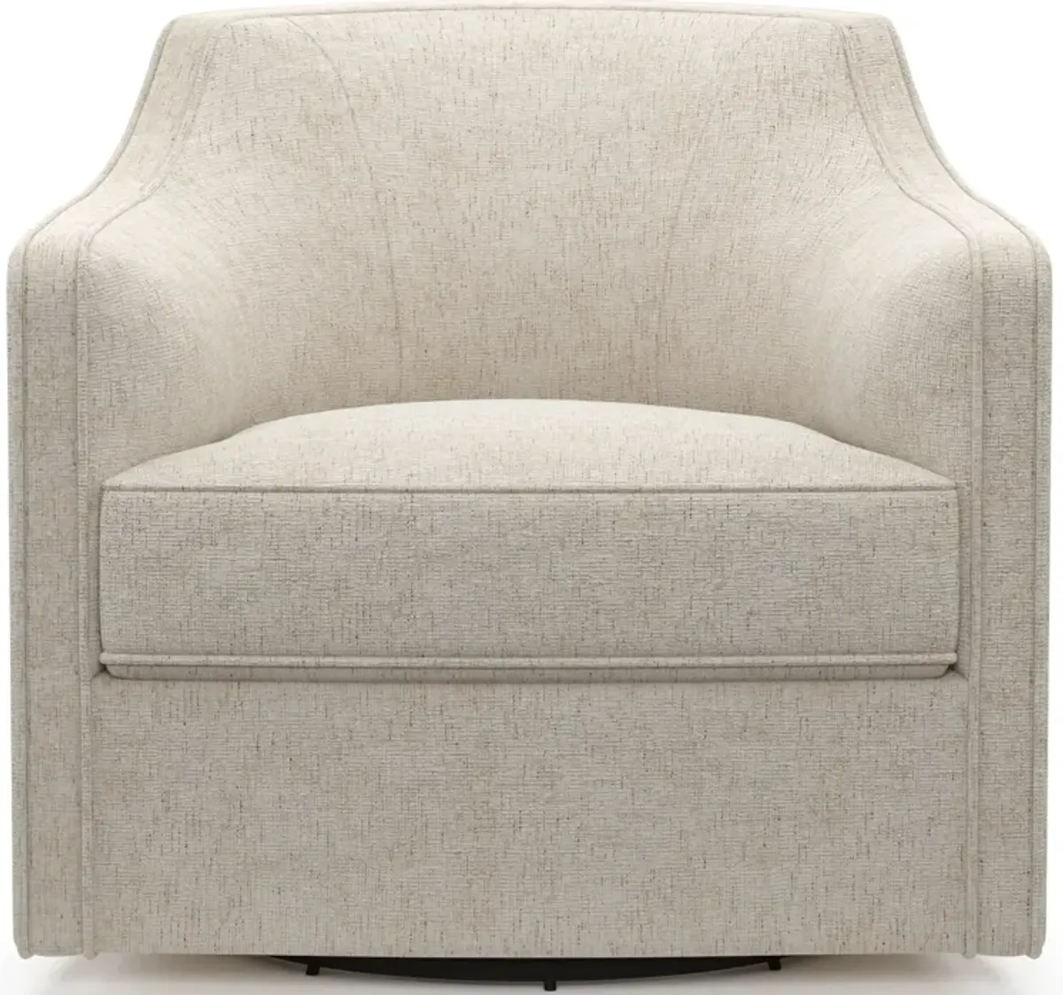 Tegan Accent Swivel Chair - M Ivory