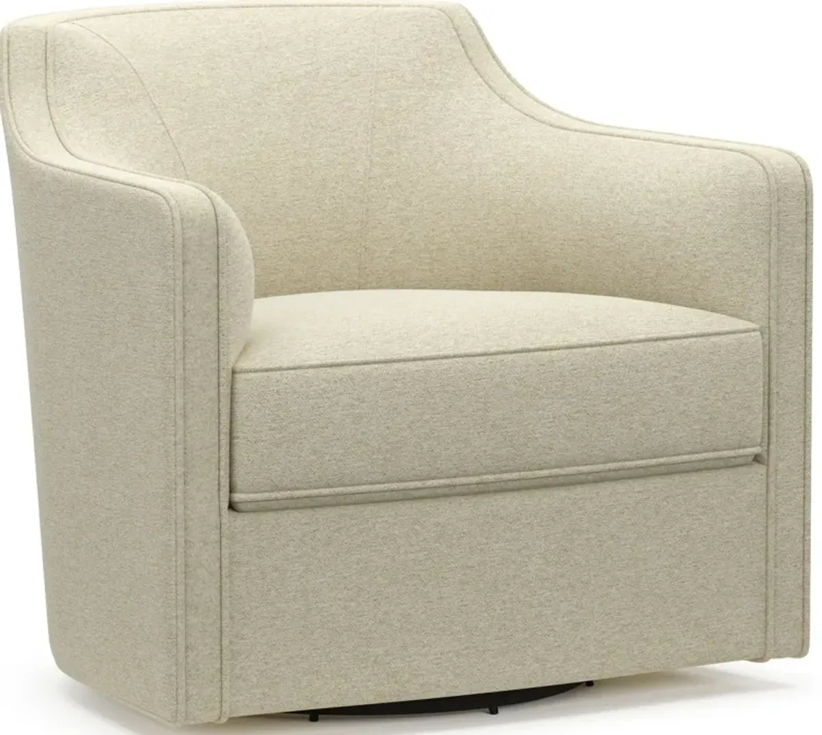 Tegan Accent Swivel Chair - Bridger Shell