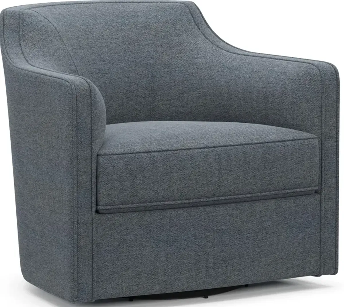 Tegan Accent Swivel Chair - Bridger Navy