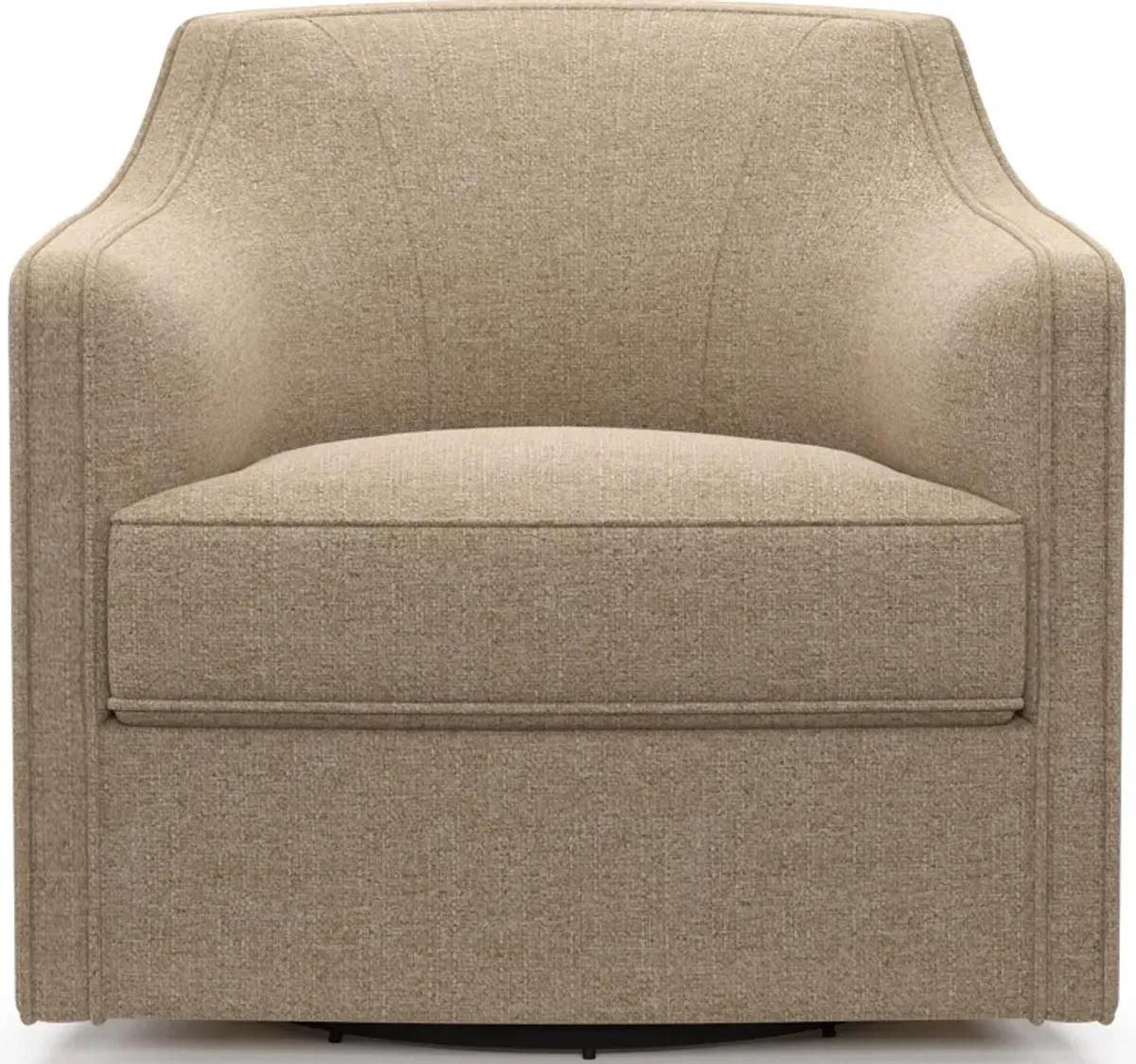 Tegan Accent Swivel Chair - Liv Wicker