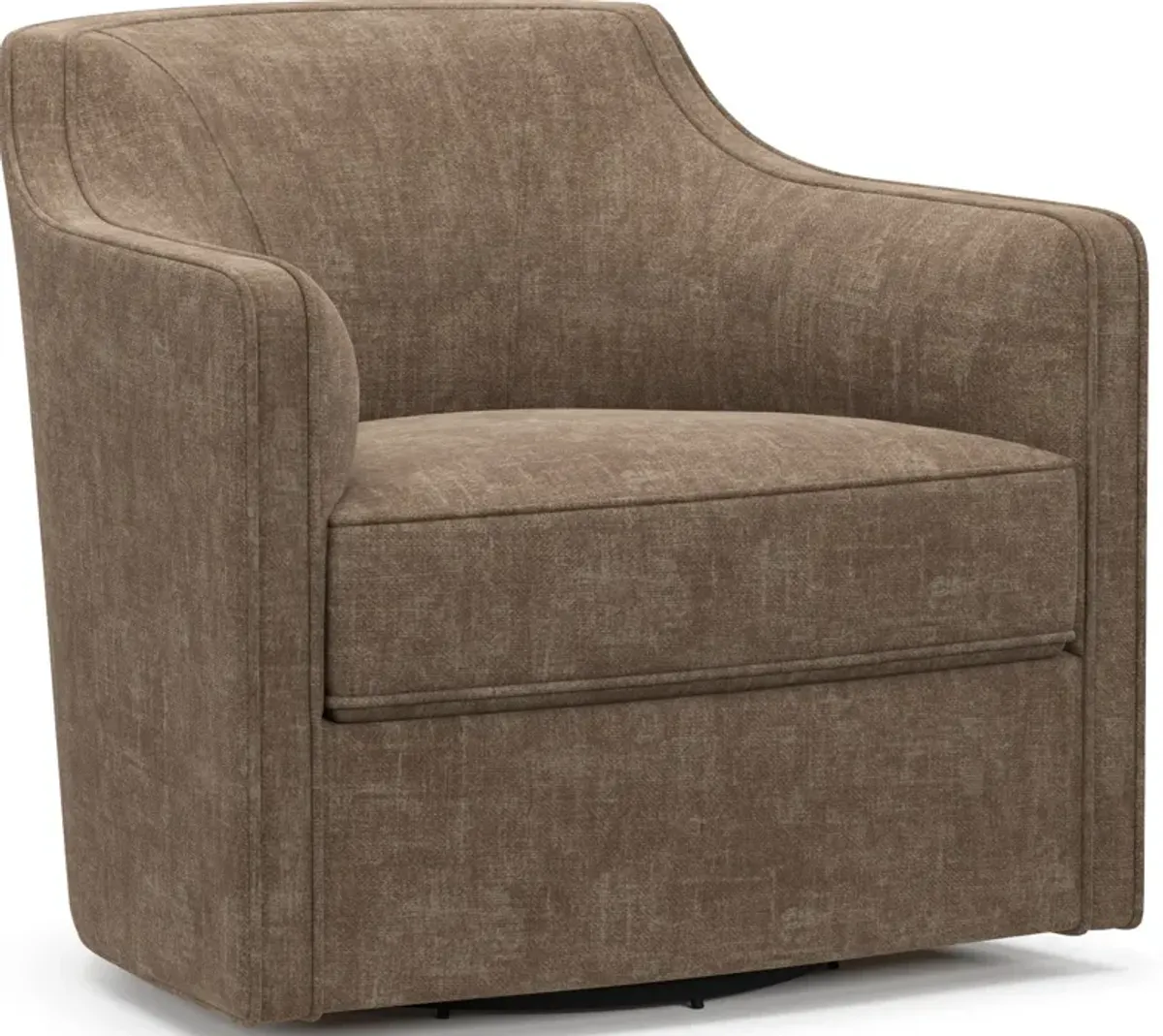 Tegan Accent Swivel Chair - Argo Java