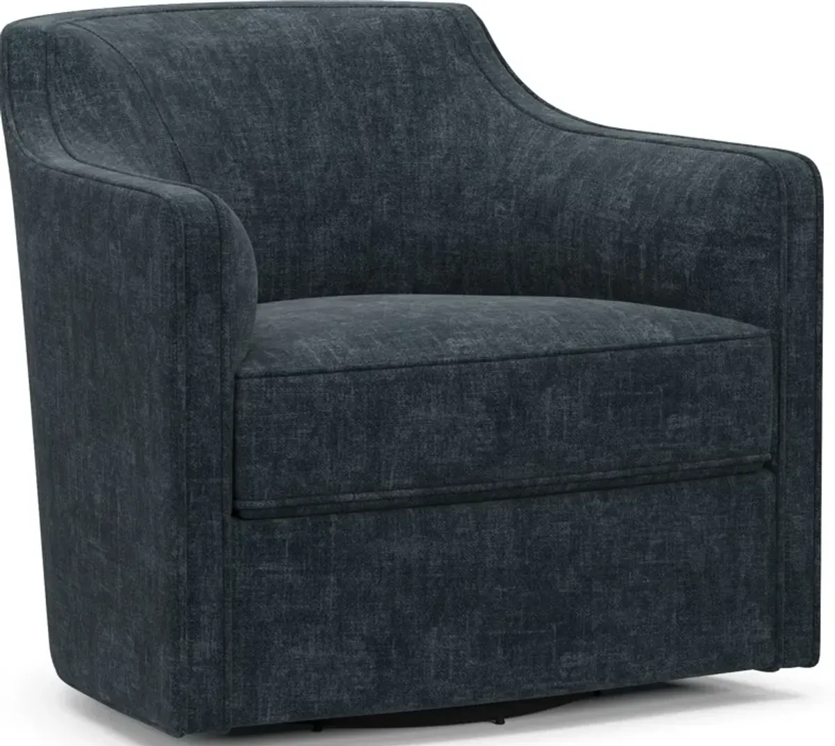 Tegan Accent Swivel Chair - Argo Navy