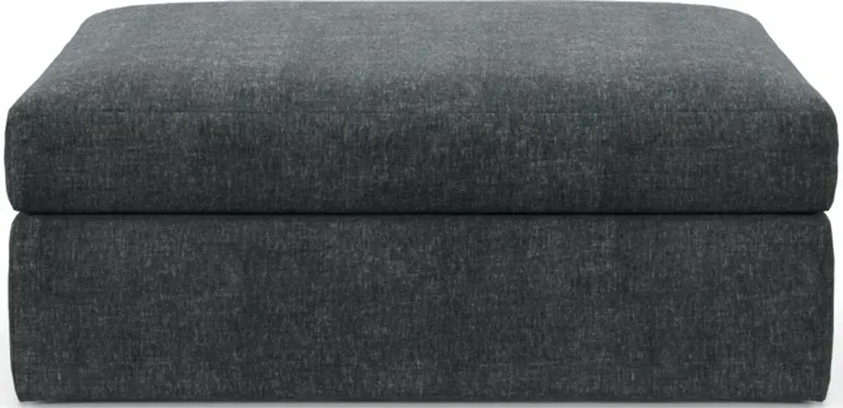 Collin Foam Comfort Ottoman - Contessa Shadow