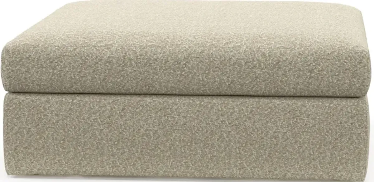 Collin Foam Comfort Ottoman - Bloke Cotton