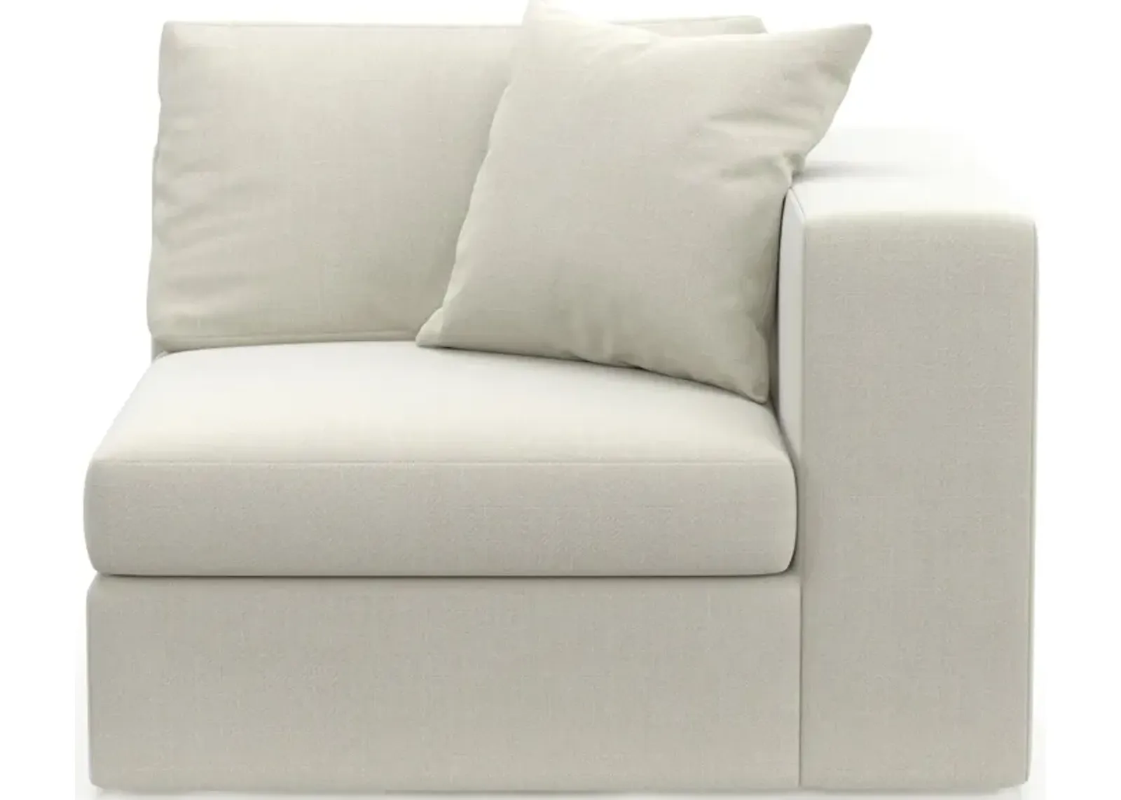 Collin Foam Comfort Right-Facing Chair - Anders Ivory