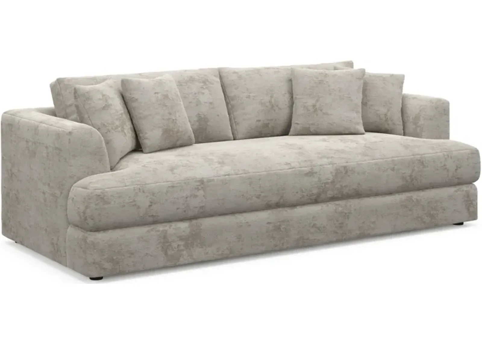 Ridley Foam Comfort Sofa - Hearth Cement