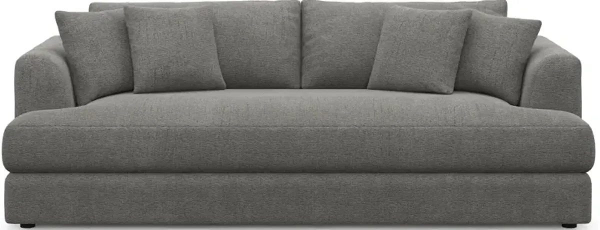 Ridley Foam Comfort Sofa - Living Large Charcoal