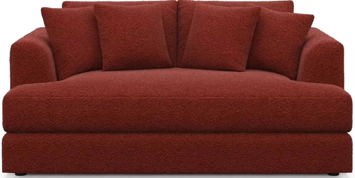 Ridley Foam Comfort Loveseat - Bloke Brick