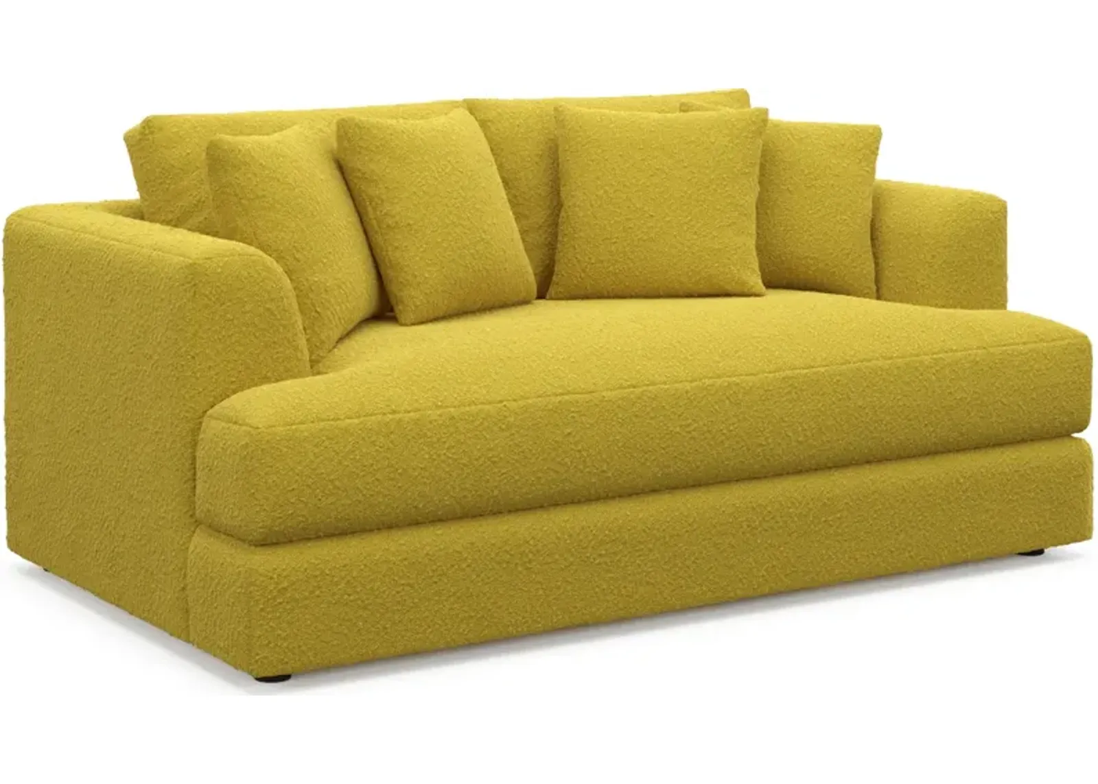 Ridley Foam Comfort Loveseat - Bloke Goldenrod