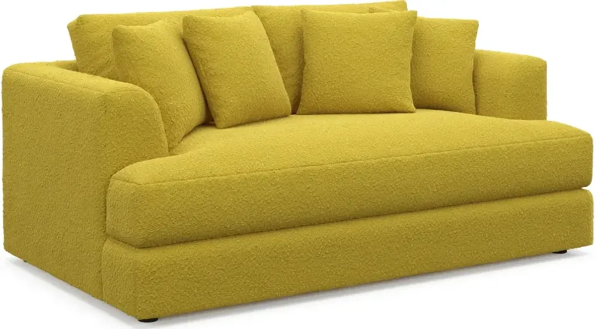 Ridley Foam Comfort Loveseat - Bloke Goldenrod