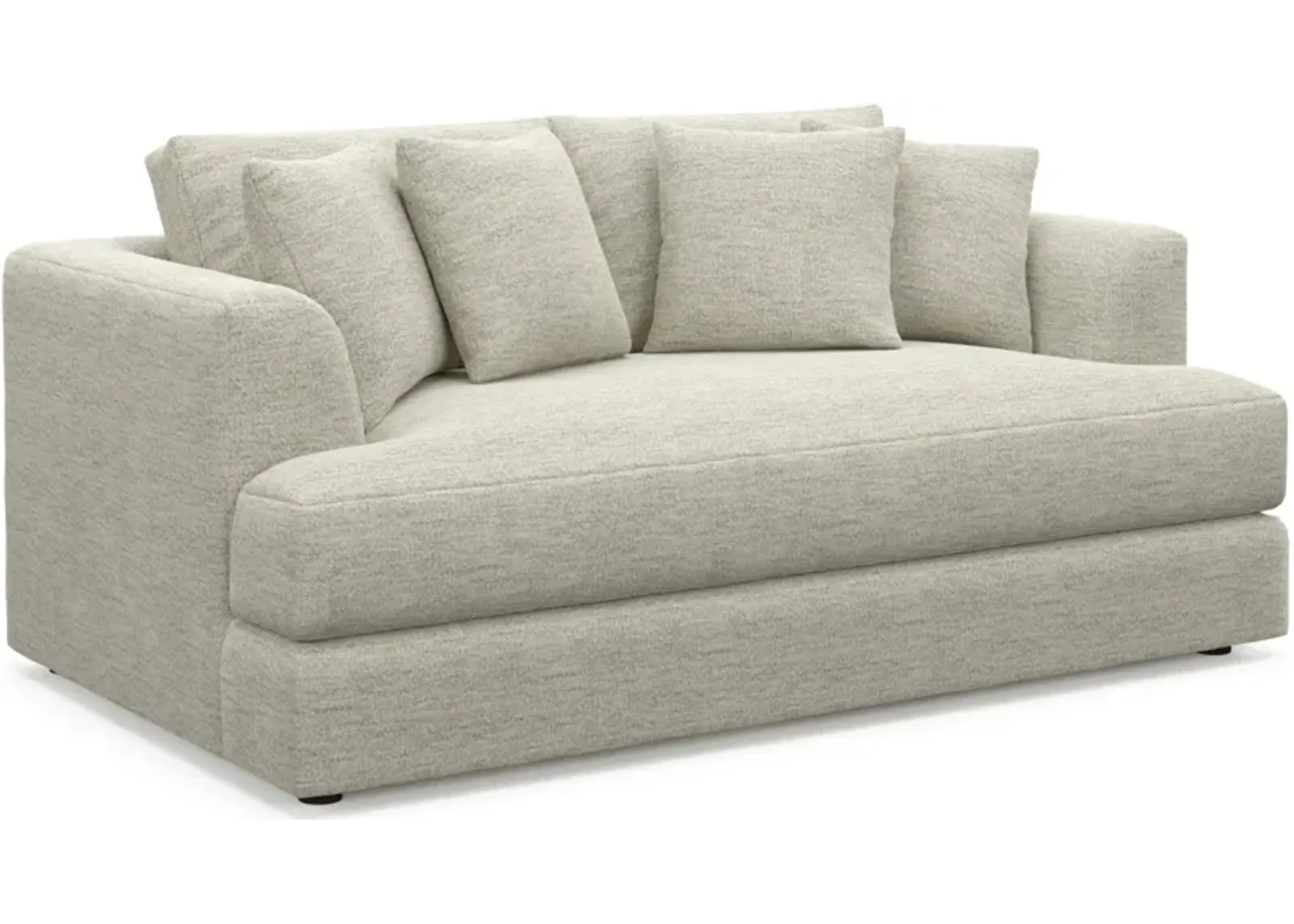 Ridley Foam Comfort Loveseat - Merino Chalk