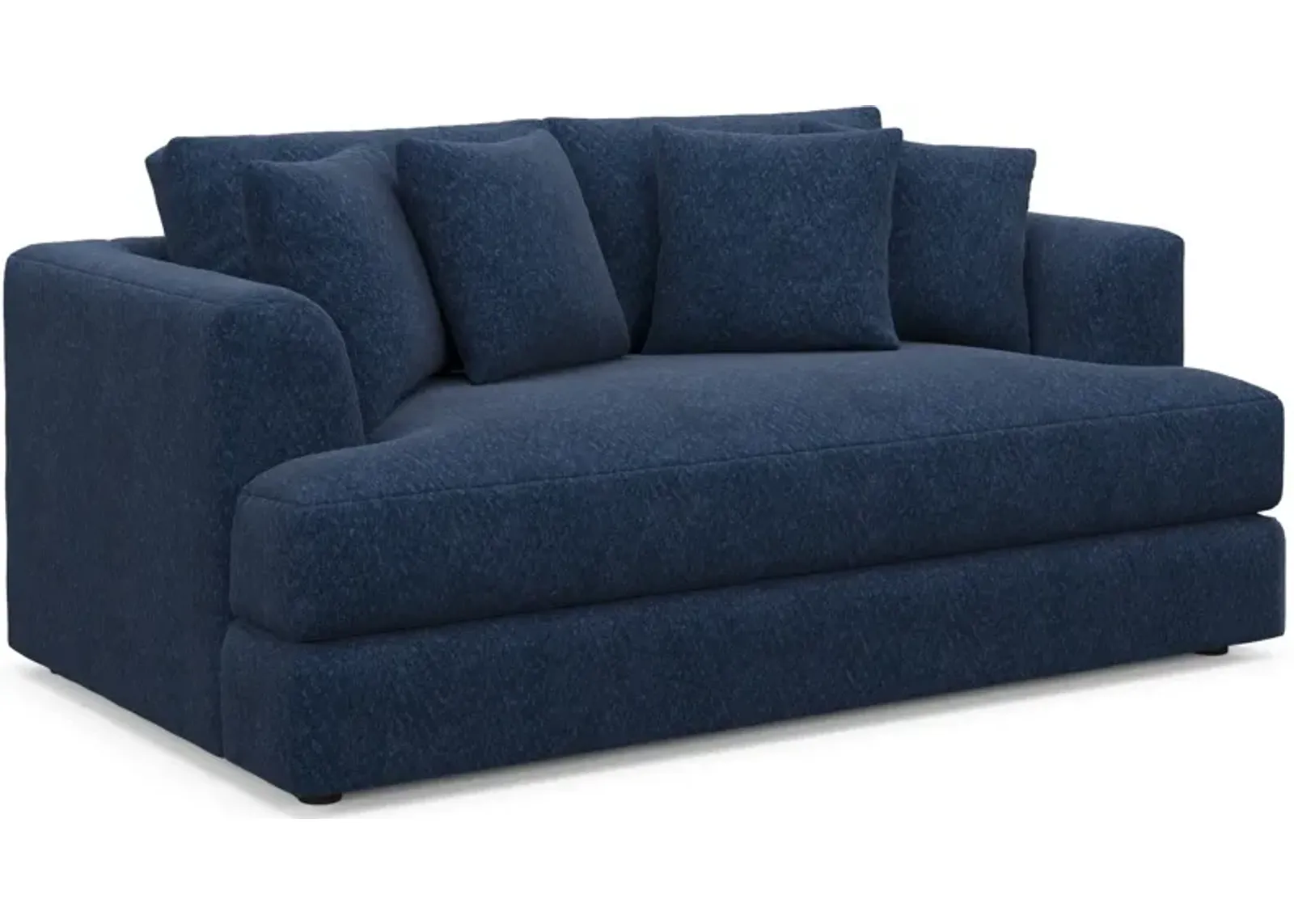 Ridley Foam Comfort Loveseat - Oslo Navy