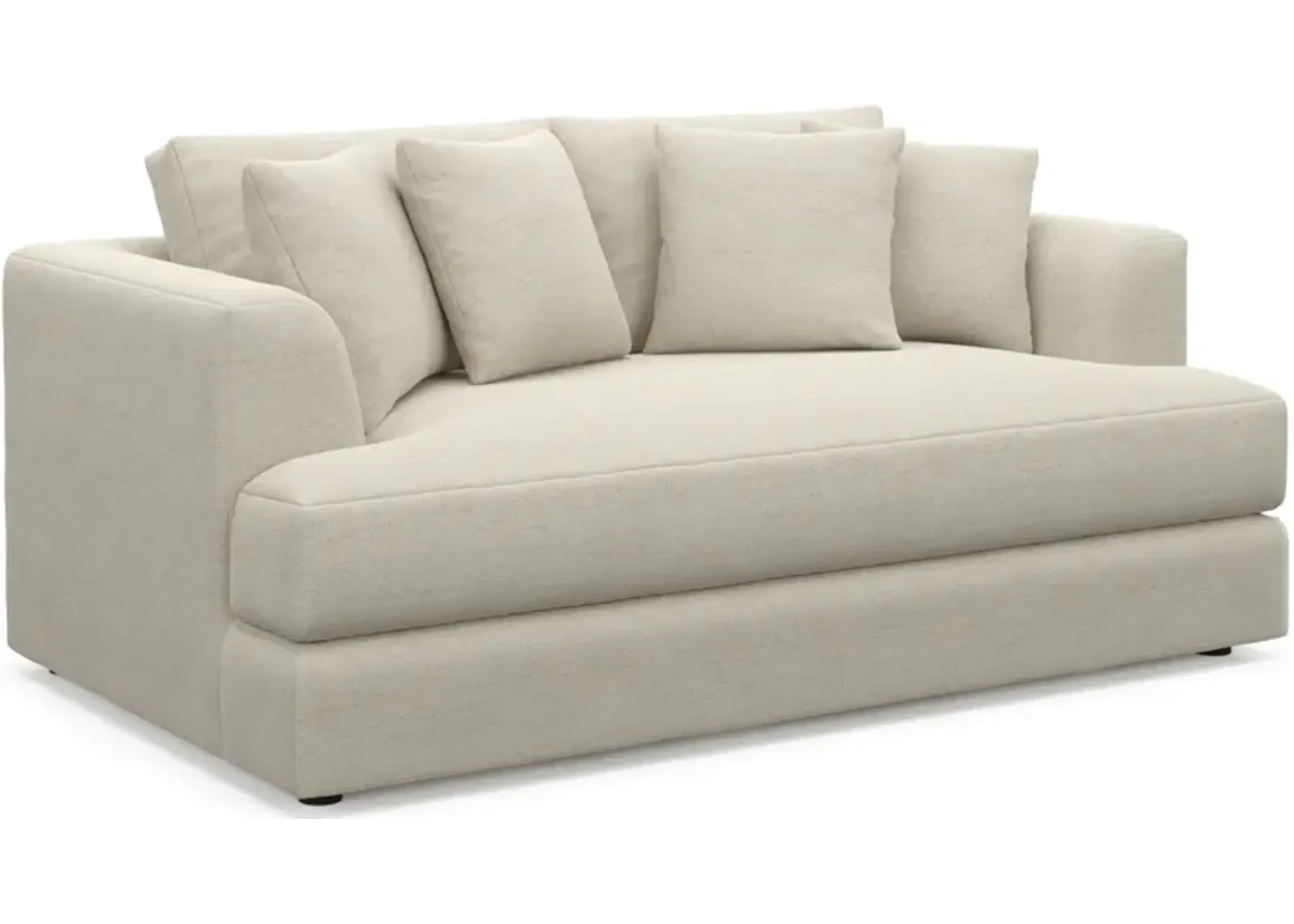 Ridley Foam Comfort Loveseat - Curious Pearl