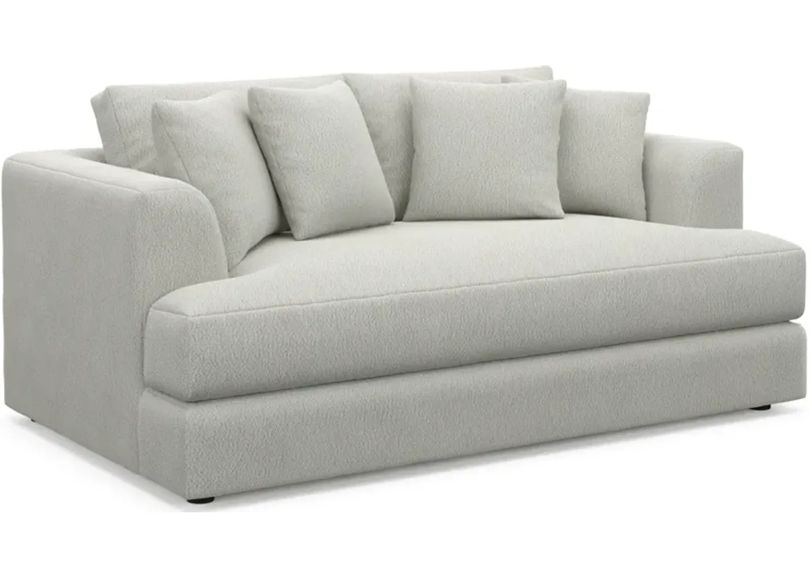 Ridley Foam Comfort Loveseat - Oslo Snow