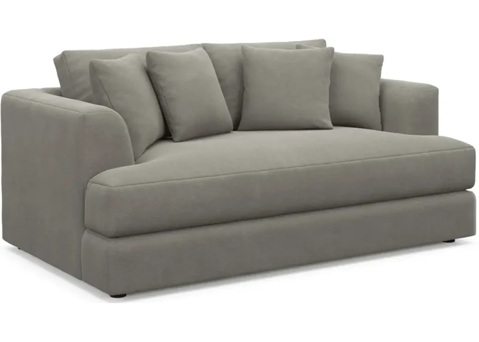 Ridley Foam Comfort Loveseat - Abington Fog