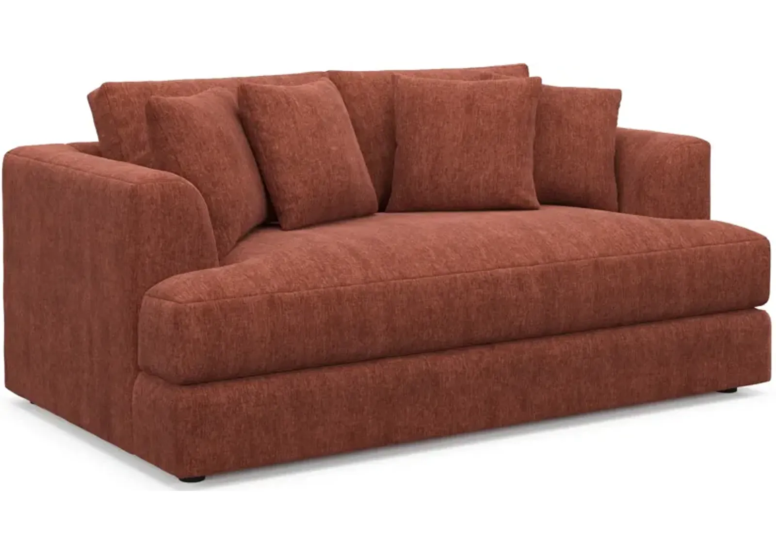 Ridley Foam Comfort Loveseat - Contessa Paprika