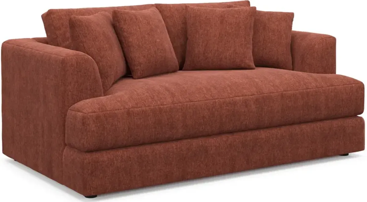 Ridley Foam Comfort Loveseat - Contessa Paprika