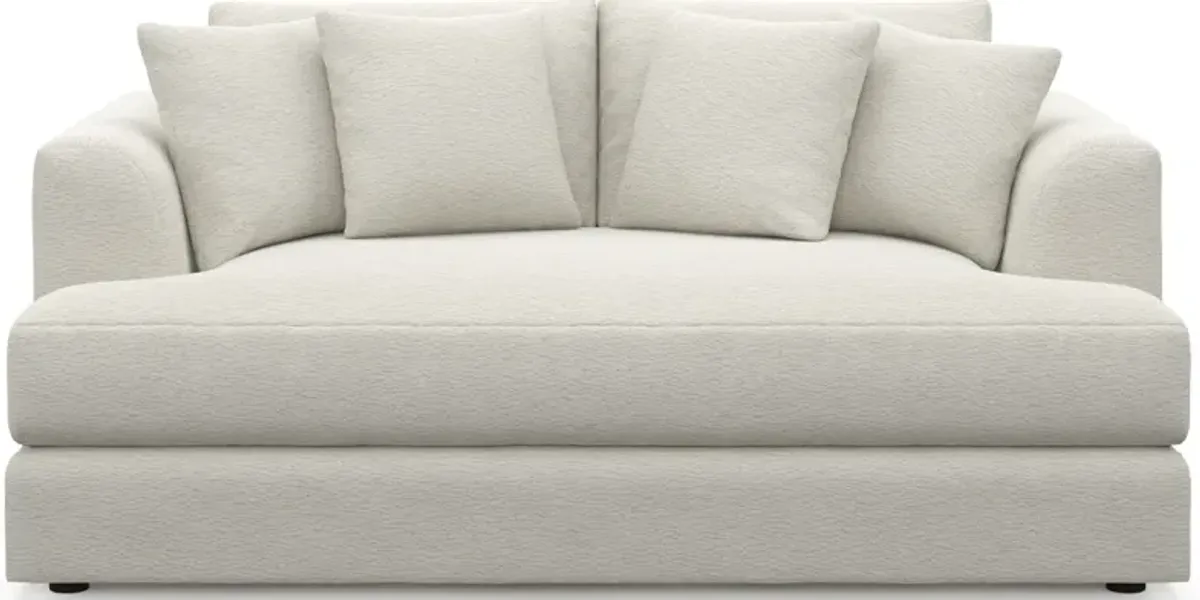 Ridley Foam Comfort Loveseat - Living Large White