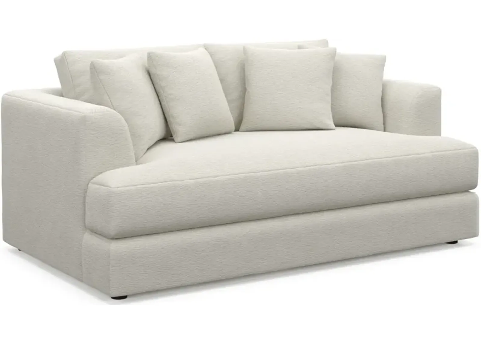 Ridley Foam Comfort Loveseat - Living Large White