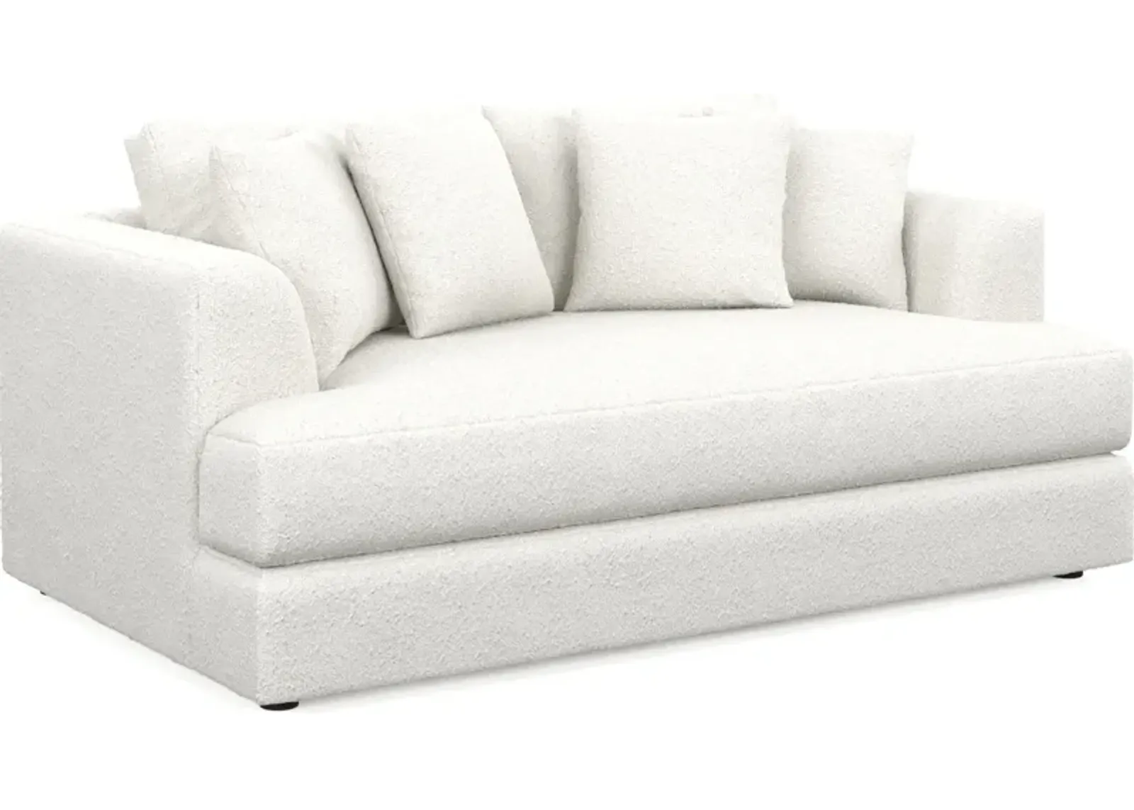 Ridley Foam Comfort Loveseat - Bloke Snow