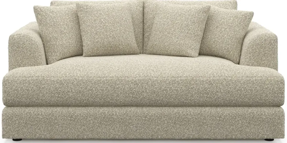 Ridley Foam Comfort Loveseat - Bloke Cotton