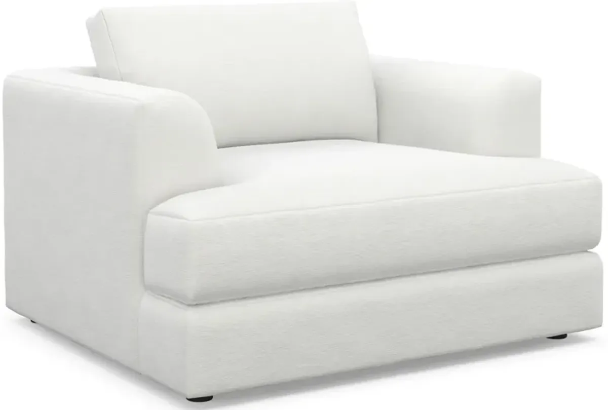 Ridley Foam Comfort Sofa and Chair Set - Contessa Vanilla