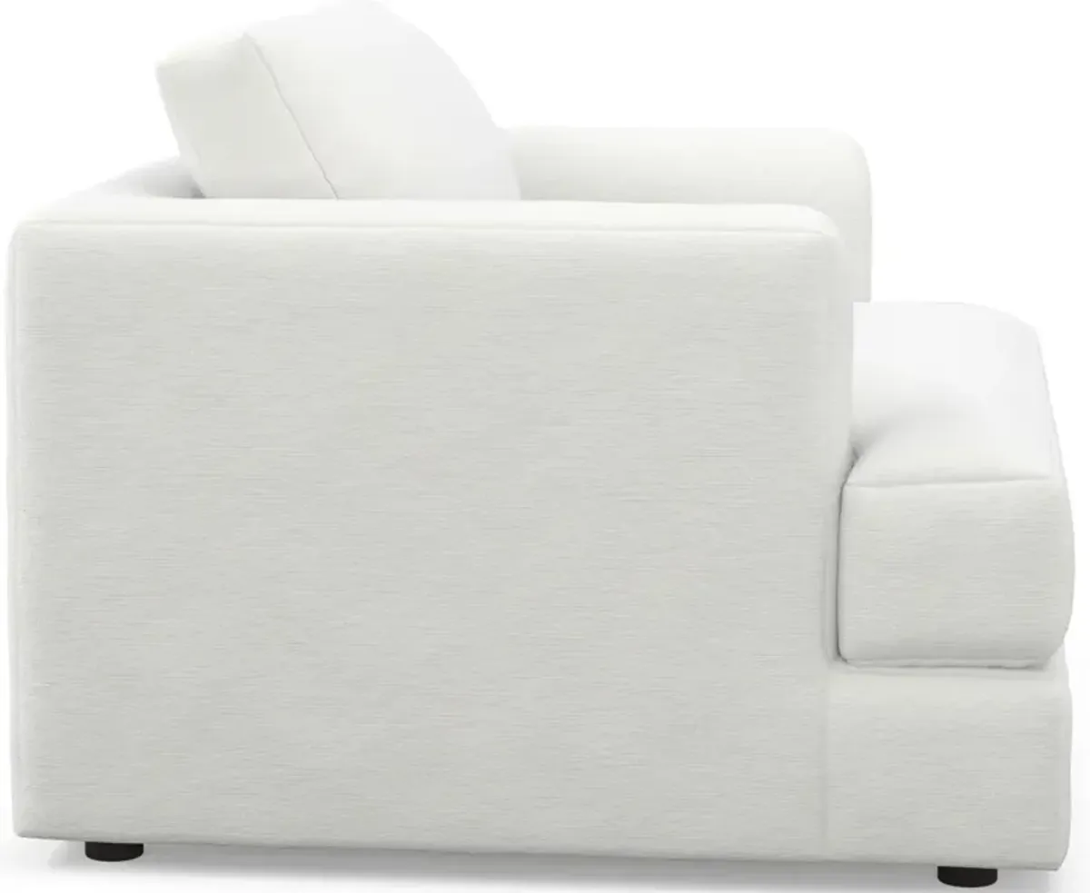 Ridley Foam Comfort Sofa and Chair Set - Contessa Vanilla