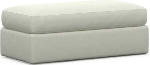 Sasha Foam Comfort Ottoman - LIV ARCTIC