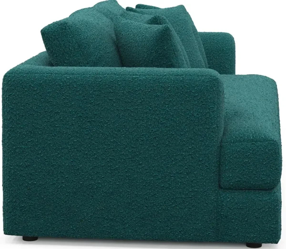 Ridley Foam Comfort Sofa and Loveseat Set - Bloke Peacock