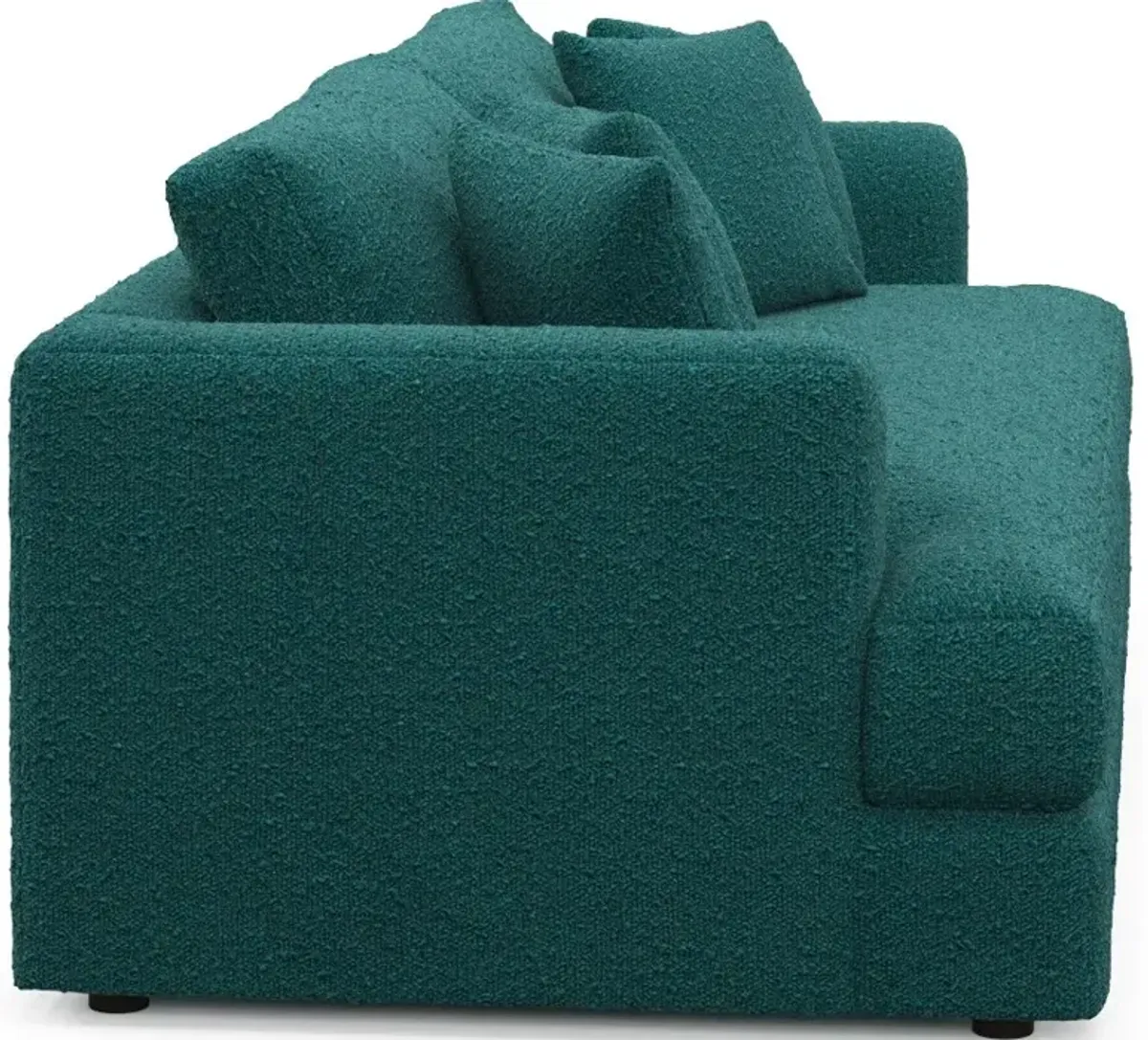 Ridley Foam Comfort Sofa and Loveseat Set - Bloke Peacock